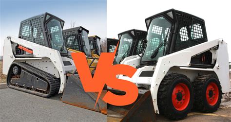 wheeled skid steers|wheeled skid steer vs track.